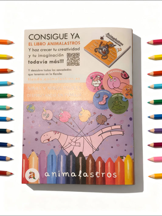 Pinta y colorea ANIMALASTROS